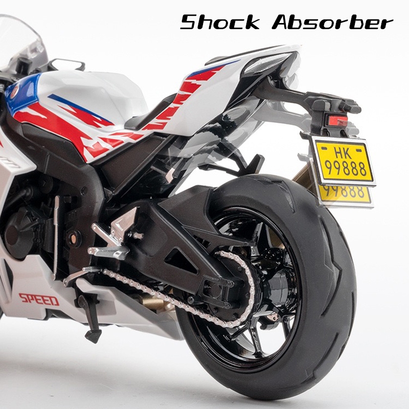 Mô Hình Xe Mô Tô cbr 1000 Bằng Hợp Kim Tỉ Lệ 1: 12