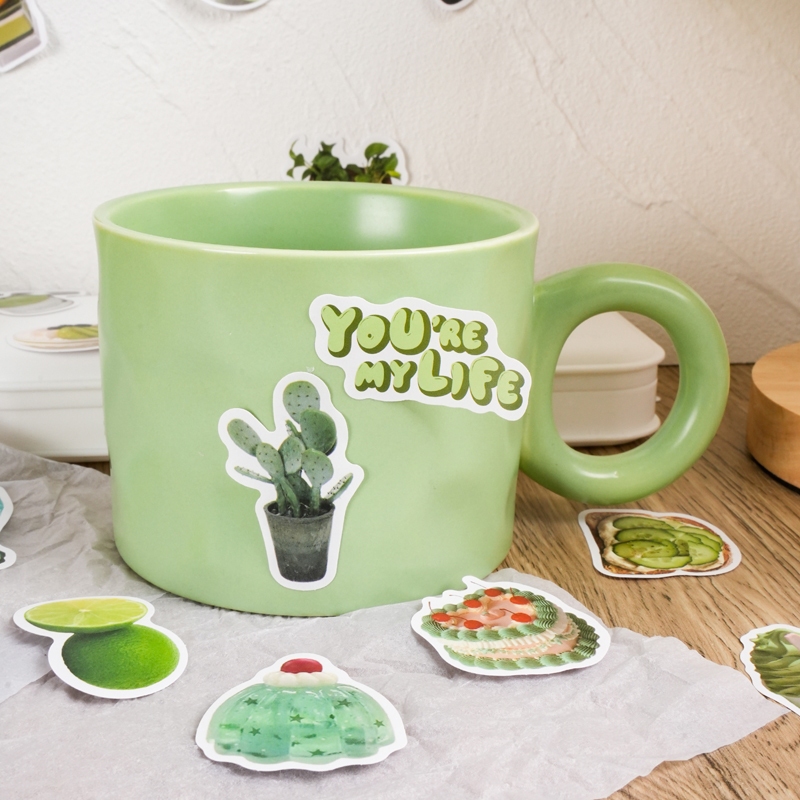 Mr. Paper 50 cái/hộp Dán keo dán Ins style Cubs dễ thương nơ Sáng tạo tài khoản Thẻ Gu Lịch trang trí stickers Lịch DIY Điện thoại di động Tấm thiệp điện tử Cái cốc Hình dán trang trí