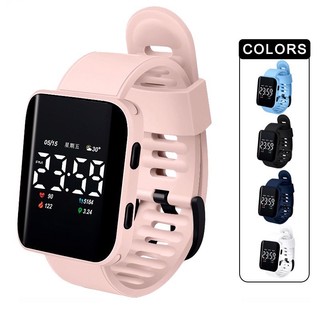 Đồng hồ đeo tay điện tử led dây silicone cho cặp đôi