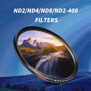 Bộ lọc nd nd nd2 nd4 nd8 bộ lọc 37 / 40.5 / 43 / 46 / 49 / 52 / 55 / 58 / 62 / 67 / 72 / 77 / 82mm bộ lọc ống kính nd