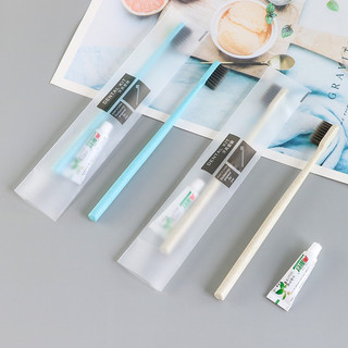 🍀Set 10 bộ bàn chải kèm kem đánh răng du lịch, dùng trong nhà nghỉ, khách sạn...🍀Clovershop68🍀