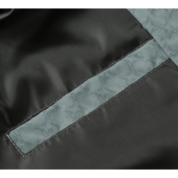 Áo Khoác Cổ Đứng Phối Màu Tương Phản Cá Tính Trẻ Trung Cho Nam