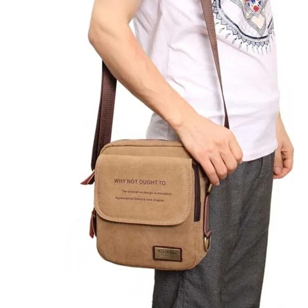 Túi Đeo Chéo Vai Bằng Vải Thời Trang Hàn Quốc K004