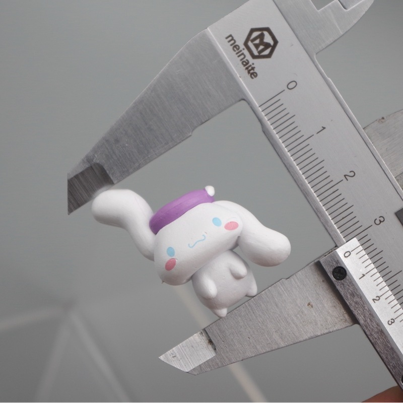 SANRIO Set 4 Mô Hình Mô Phỏng Nhân Vật Hoạt Hình Nhật Bản 2-3cm