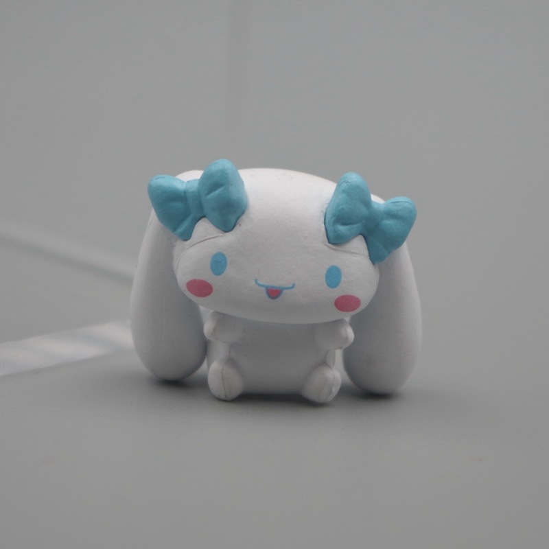 SANRIO Set 4 Mô Hình Mô Phỏng Nhân Vật Hoạt Hình Nhật Bản 2-3cm
