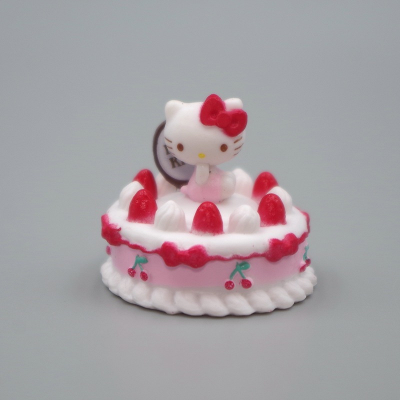 SANRIO Set 6 Mô Hình Mô Phỏng Nhân Vật Phim Hoạt Hình kuromi my melody pochacco hello kitty 2-3cm