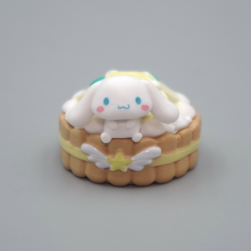 SANRIO Set 6 Mô Hình Mô Phỏng Nhân Vật Phim Hoạt Hình kuromi my melody pochacco hello kitty 2-3cm