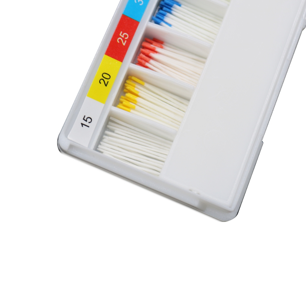 Bộ 200 Giấy Thấm Hút 02 / 04 / 06 Taylor 15-40 #  Dental Material Absorbent Paper Points