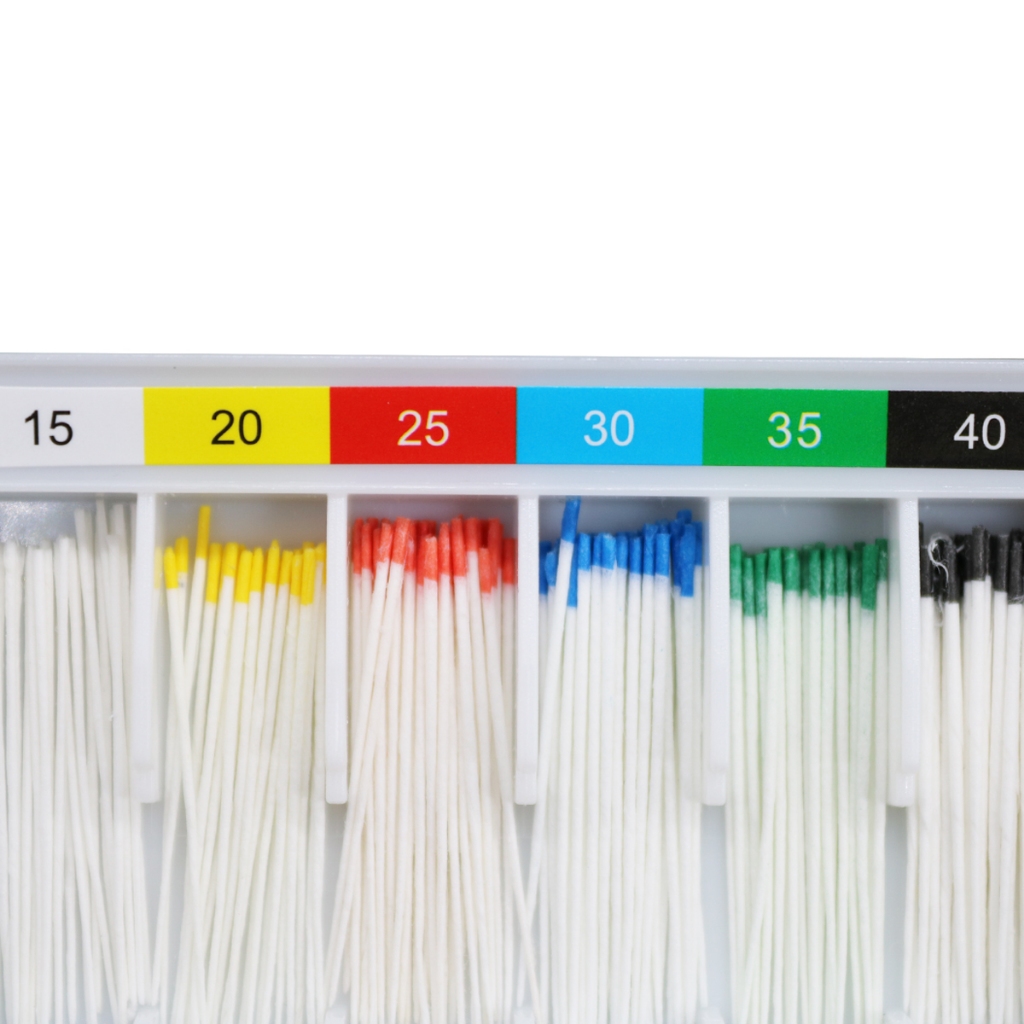 Bộ 200 Giấy Thấm Hút 02 / 04 / 06 Taylor 15-40 #  Dental Material Absorbent Paper Points