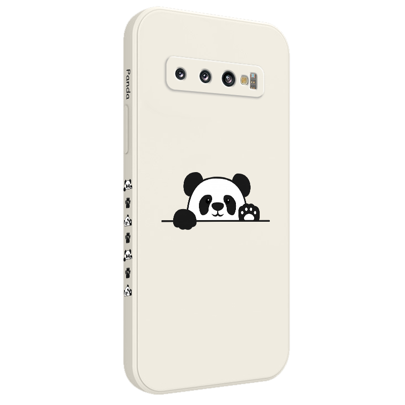 Ốp Điện Thoại Mềm Hình Gấu Trúc Dễ Thương Cho samsung galaxy s10 s10e + s9 +