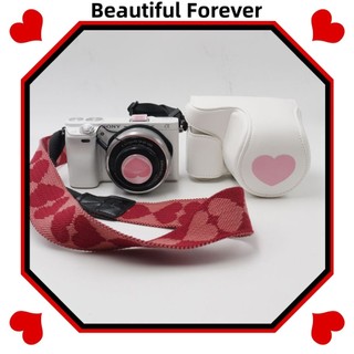 Túi đựng máy ảnh canon m50m6 sony a6000a6400zve10 dễ thương