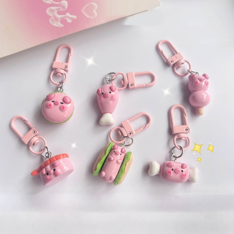 Brroa Móc Khóa Hình Chú Heo Đáng Yêu