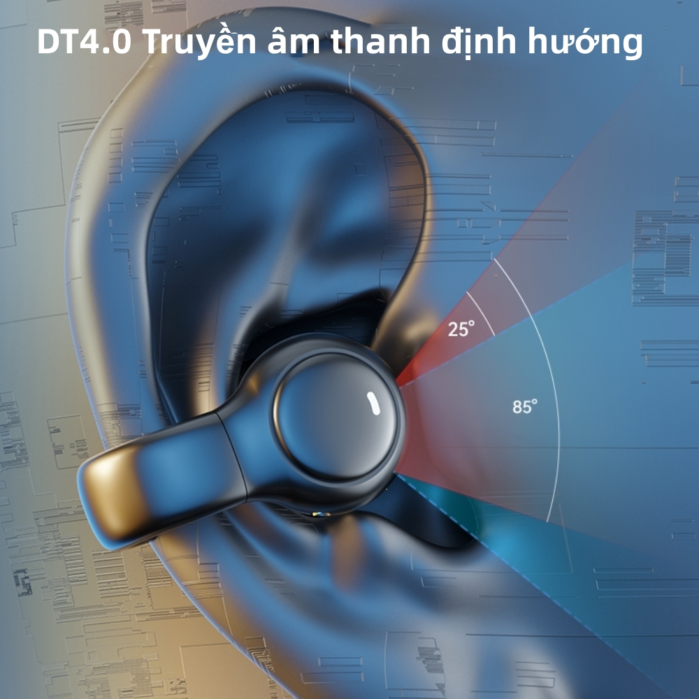 Tai Nghe Nhét Tai m47 bluetooth Không Dây Dạng Kẹp Vành Tai Loại c Thích Hợp Chạy Bộ