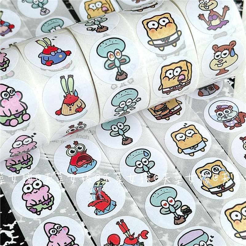 Bộ 200 Miếng Dán Trang Trí Hình Cún sanrio pacha Dễ Thương