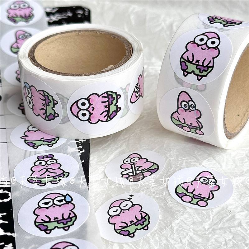 Bộ 200 Miếng Dán Trang Trí Hình Cún sanrio pacha Dễ Thương