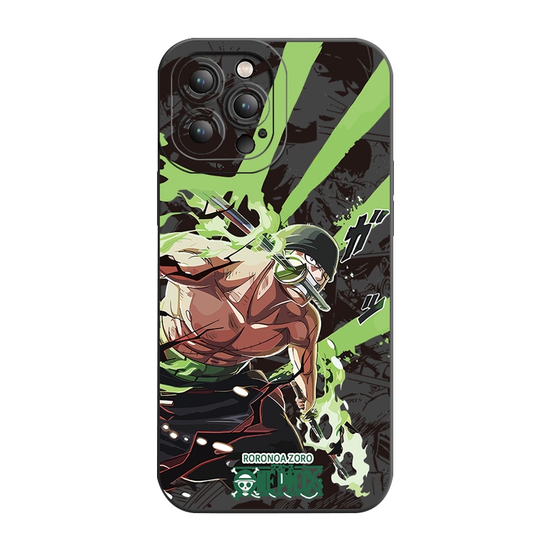 Bao Da Điện Thoại In Hình luffy zoro Cho samsung galaxy s23 ultra s23 + a24 a04e a04 4g a14 a34 a54 5g a11 a50 m12 Ốp