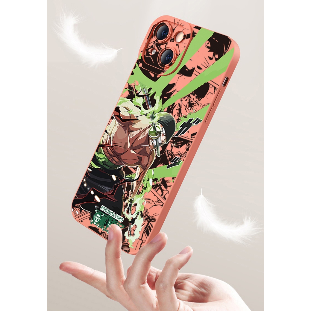 Bao Da Điện Thoại In Hình luffy zoro Cho samsung galaxy s23 ultra s23 + a24 a04e a04 4g a14 a34 a54 5g a11 a50 m12 Ốp