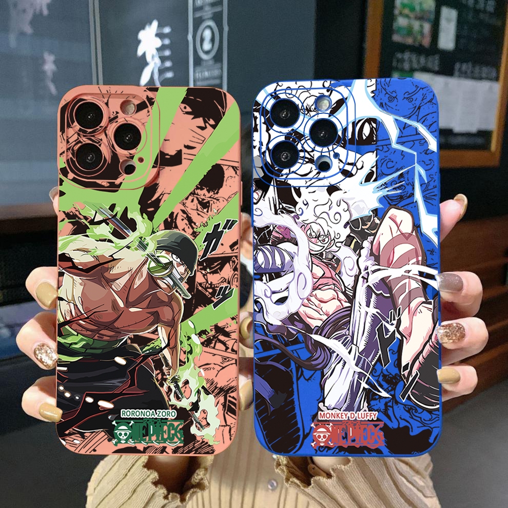 Bao Da Điện Thoại In Hình luffy zoro Cho samsung galaxy s23 ultra s23 + a24 a04e a04 4g a14 a34 a54 5g a11 a50 m12 Ốp