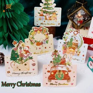 Thiệp Chúc Mừng Giáng Sinh Năm Mới / Năm Mới / Ông Già Noel Đáng Yêu Trang Trí Nhà Cửa