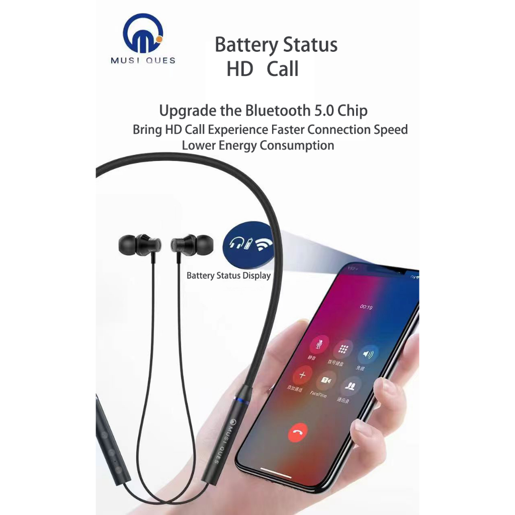 Tai Nghe bluetooth Không Dây Âm Thanh Siêu Trầm Có Thể Sạc Được android