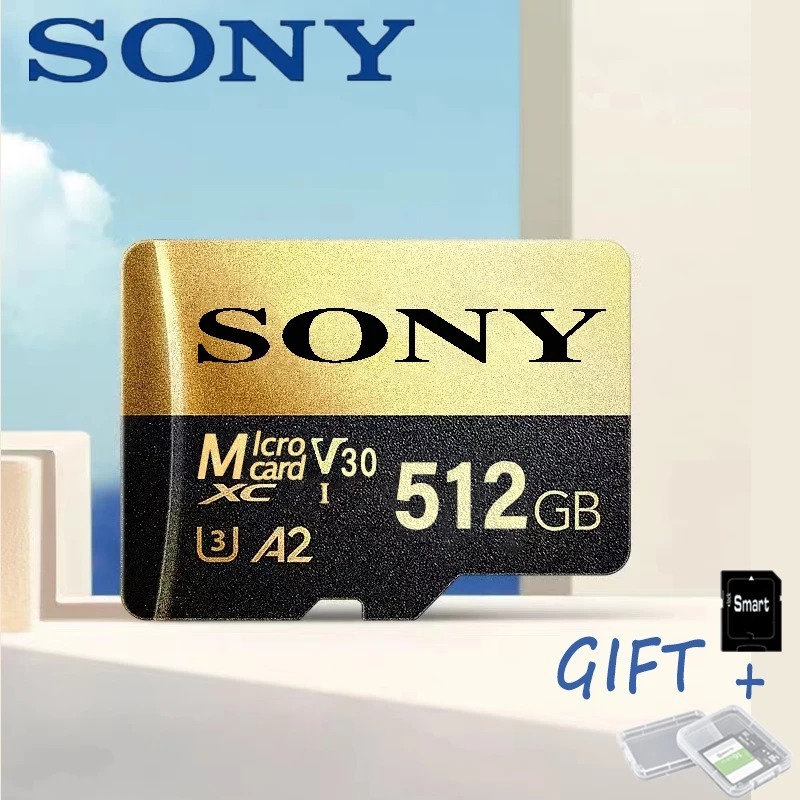 SONY Thẻ Nhớ micro sd Tốc Độ Cao 32gb 64gb 128gb 256gb 512gb microsd c10 tf Cho Máy Ảnh xiaomi