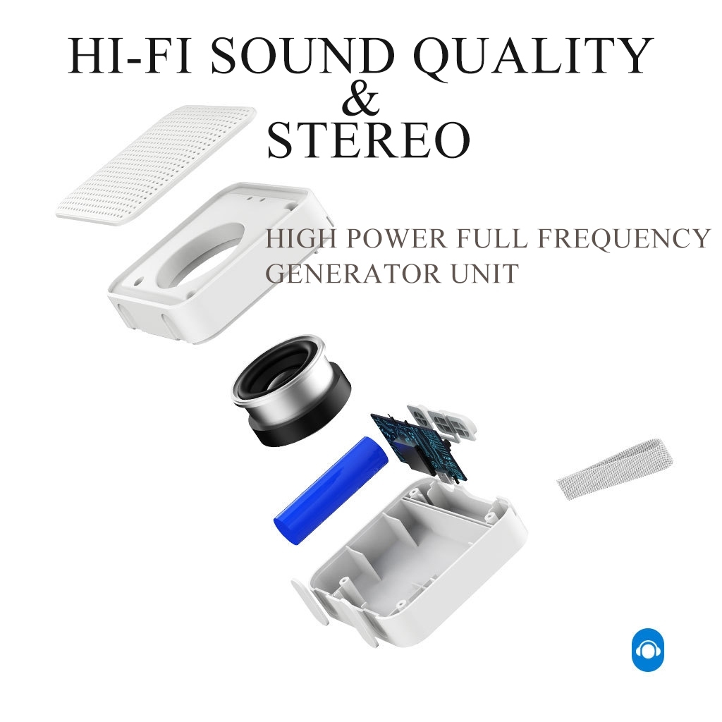 Loa bluetooth Không Dây Hỗ Trợ Thẻ tf / fm Cho Cặp Đôi