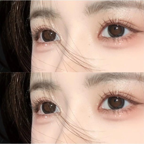 Uyai Phấn Mắt Màu Đen Độ Bóng Cao 14.5mm 0.00--5.00 Năm