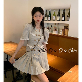 Chic Chic váy nữ Đầm Body Cho thời váy phổ biến thời trang Cổ điển Fashion WLQ2300MN9 42Z231017