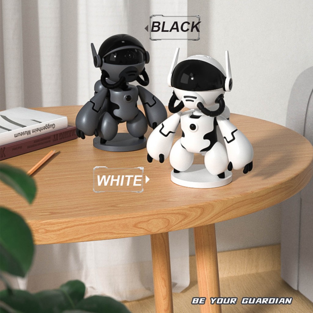 TinyLand Màn hình bé không dây Video 1080P Robot nói chuyện có dạng Camera an ninh trong nhà độ bền cao cmman