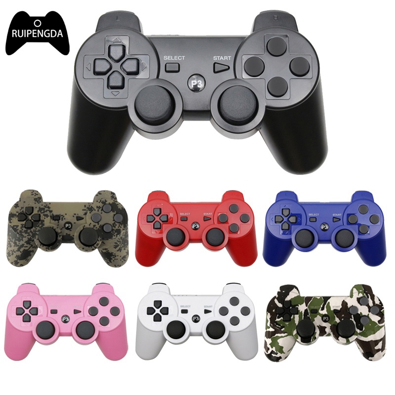 Bộ điều khiển không dây bluetooth cho ps3 playstation 3 dualshock joystick console controle usb pc g