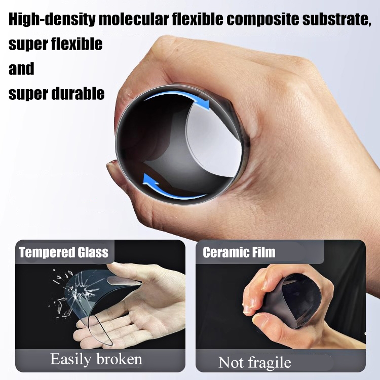 Kính Dán Màn Hình Cong Bảo Vệ Toàn Diện Cho Samsung Galaxy S24 S23 S22 S21 S20 Note 20 Ultra 10 Plus S24 +