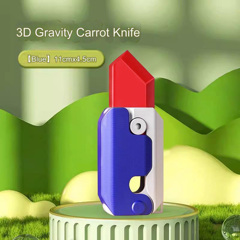 Đồ Chơi Thẻ Nhấn Giảm Căng Thẳng Hình Cà Rốt 3d mini Dạ Quang An Toàn
