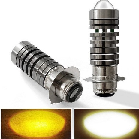 Đèn Pha led p15d 1200lm 12w 3000k 6000k Chuyên Dụng Cho Xe Mô Tô