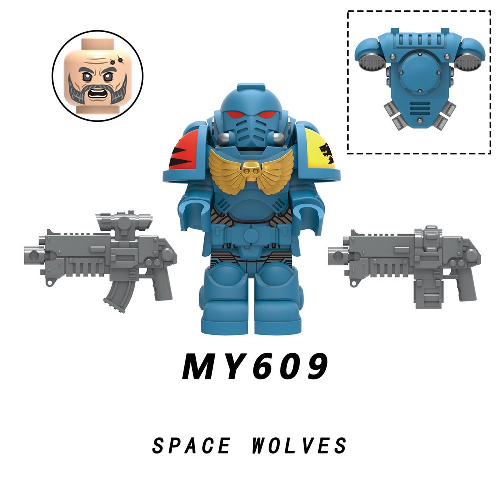 Mô Hình Nhân Vật raven guard my606-610 40k