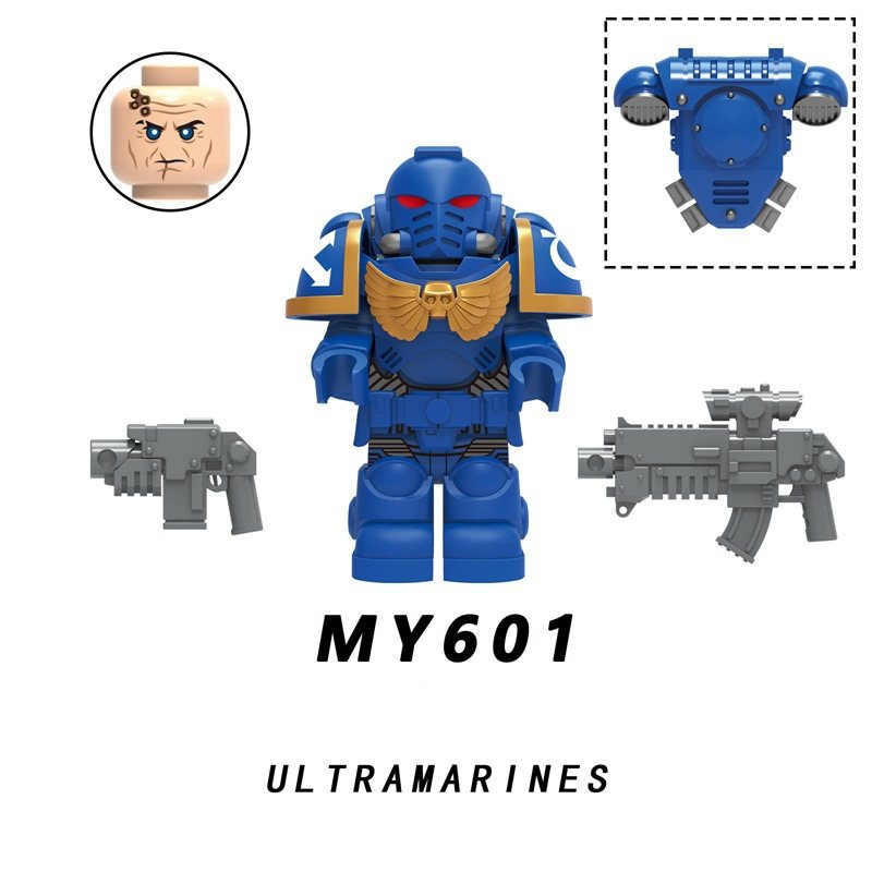 Mô Hình Đồ Chơi Lắp Ráp raven guard my606-610 40k mini