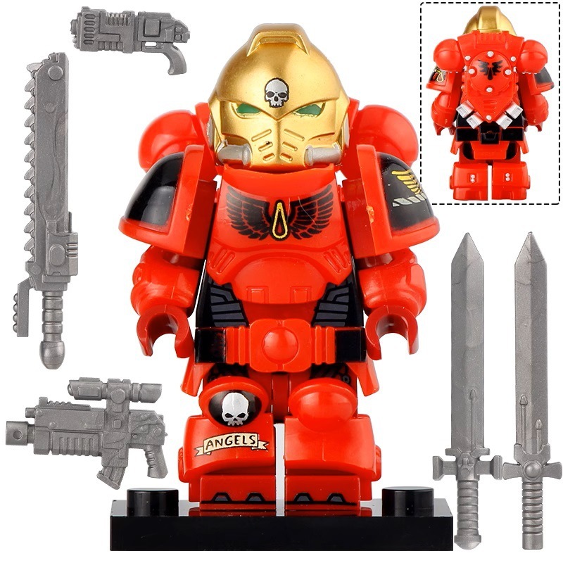 Mô Hình Đồ Chơi Lắp Ráp raven guard my606-610 40k mini