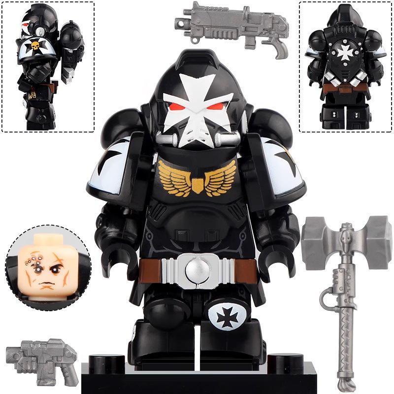 Mô Hình Đồ Chơi Lắp Ráp raven guard my606-610 40k mini
