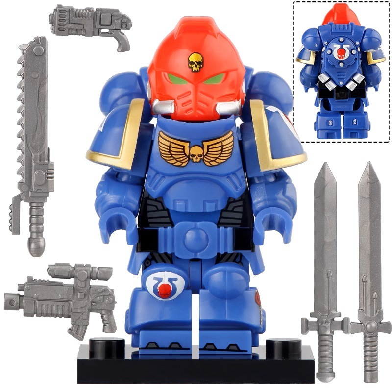 Mô Hình Đồ Chơi Lắp Ráp raven guard my606-610 40k mini