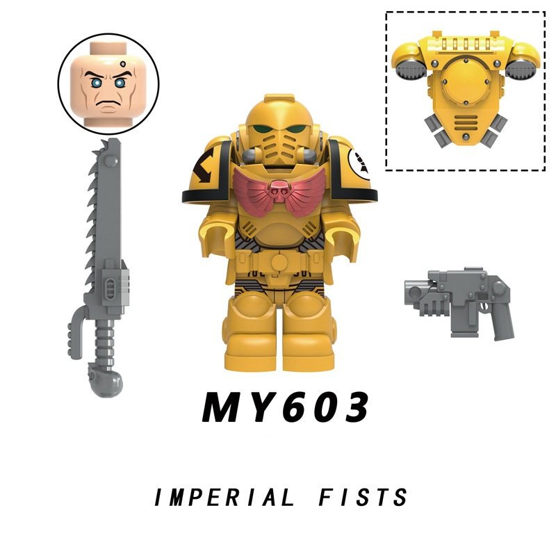 Mô Hình Đồ Chơi Lắp Ráp raven guard my606-610 40k mini