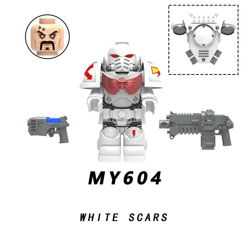 Mô Hình Đồ Chơi Lắp Ráp raven guard my606-610 40k mini