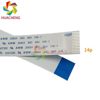 10 Chiếc 14Pin 4720 Đầu In Cáp Dữ Liệu Cho Máy Epson 4720 I3200 Dung Môi UV Máy In FFC Cáp Dữ Liệu Phẳng 14P * 20/25/30/40/50/60/70Cm