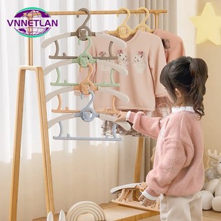 Móc treo quần áo VNNETLAN khô và ướt bằng nhựa chống trượt cao cấp tiện lợi điều chỉnh 7 tốc độ đa năng