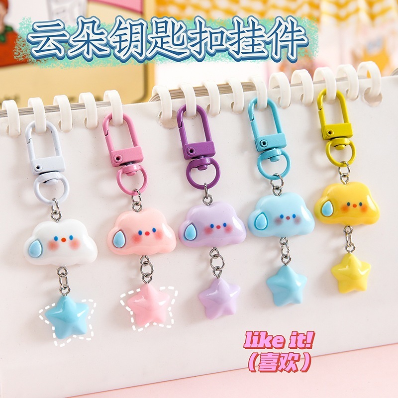 Móc Khóa Hình Bọt Biển Hoạt Hình Đáng Yêu