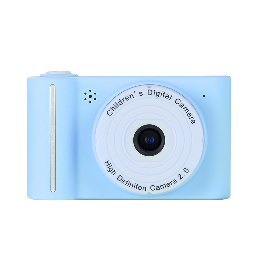 1080P Mini Kids Digital Camera Digital Video Camera for Kids Dual Lens 2.0 Inch IPS Screen Built-in Battery Cute Photo Frames Interesting Games with Neck Strap Birthday Christmas Gift for Boys Girls