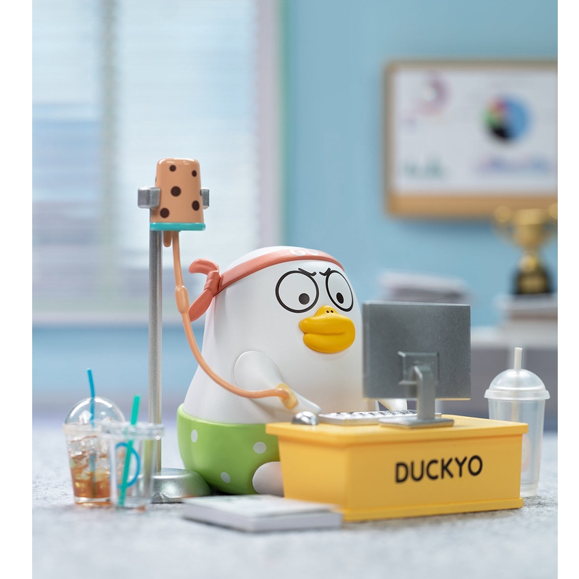 Duckyo Mô Hình Đồ Chơi Nhân Vật Hoạt Hình kawaii friends wage earner