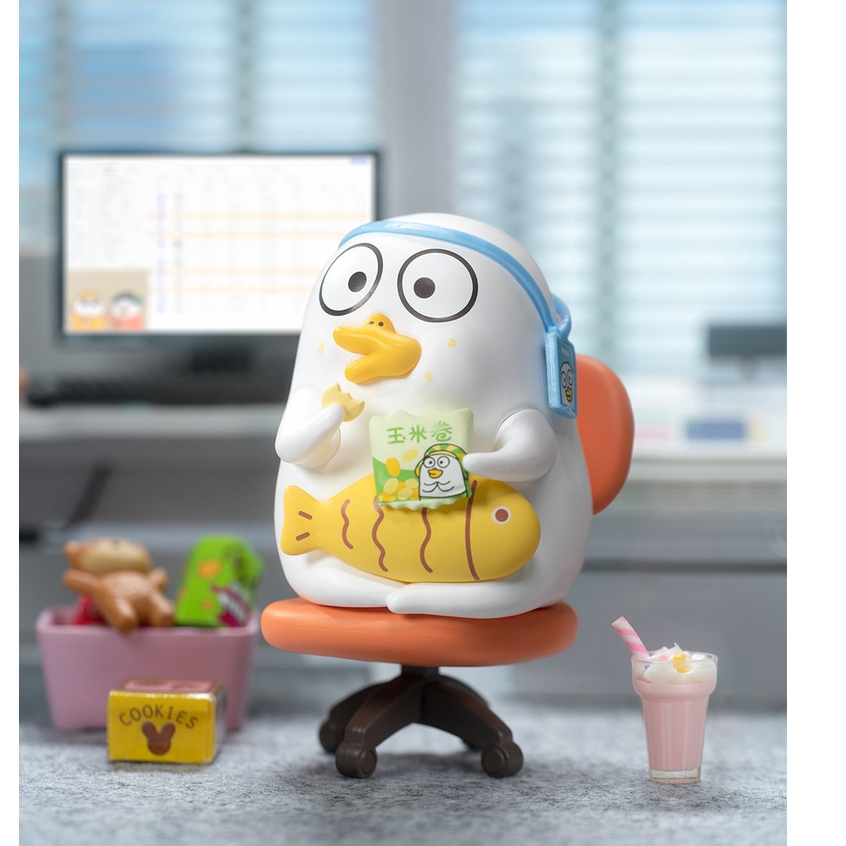 Duckyo Mô Hình Đồ Chơi Nhân Vật Hoạt Hình kawaii friends wage earner