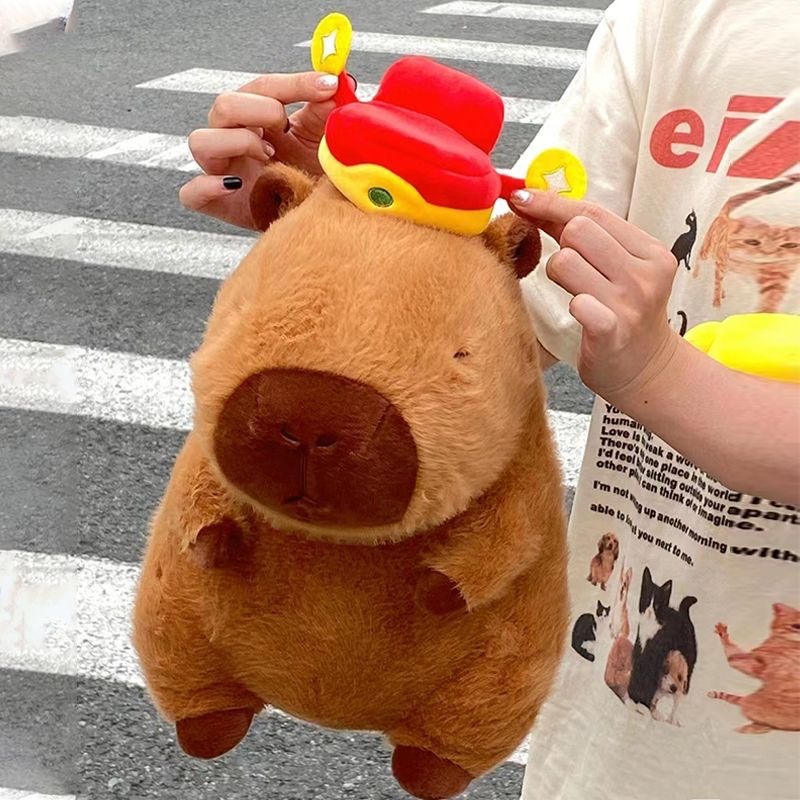 Hàng Có Sẵn Giao Hàng Miễn Phí Búp Bê Hoạt Hình tiktok capybara Kappa Dễ Thương Làm Quà Sinh Nhật Cho Bạn Gái / Bạn Bè