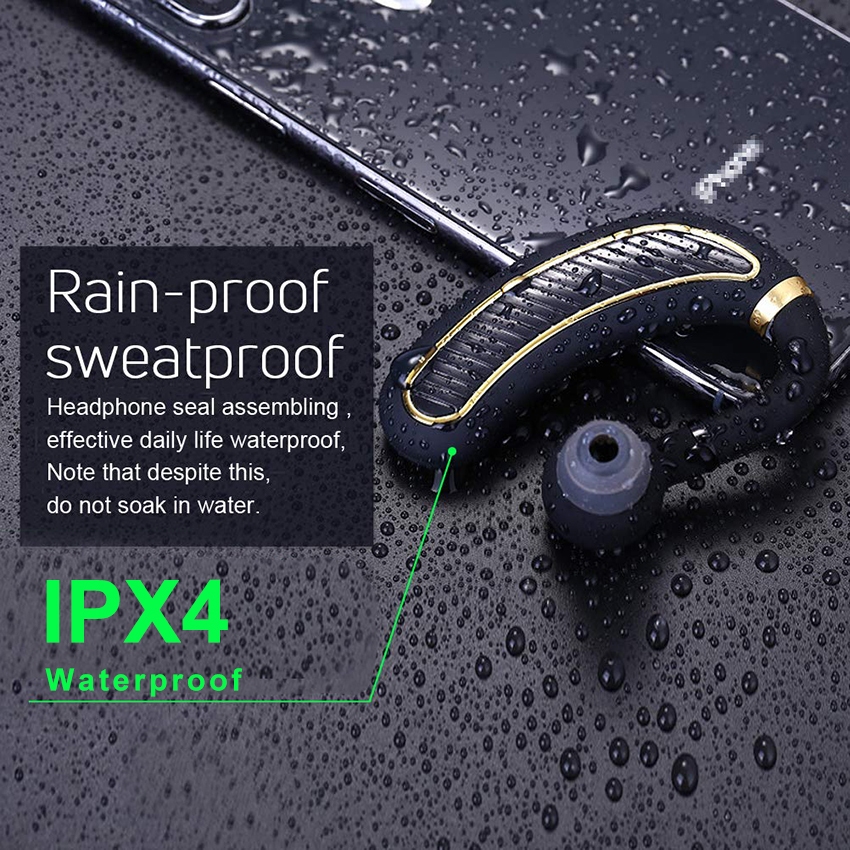 Tai Nghe Nhét Tai bluetooth v4.2 Không Dây Có mic Âm Thanh Rảnh Tay Cho android / ios