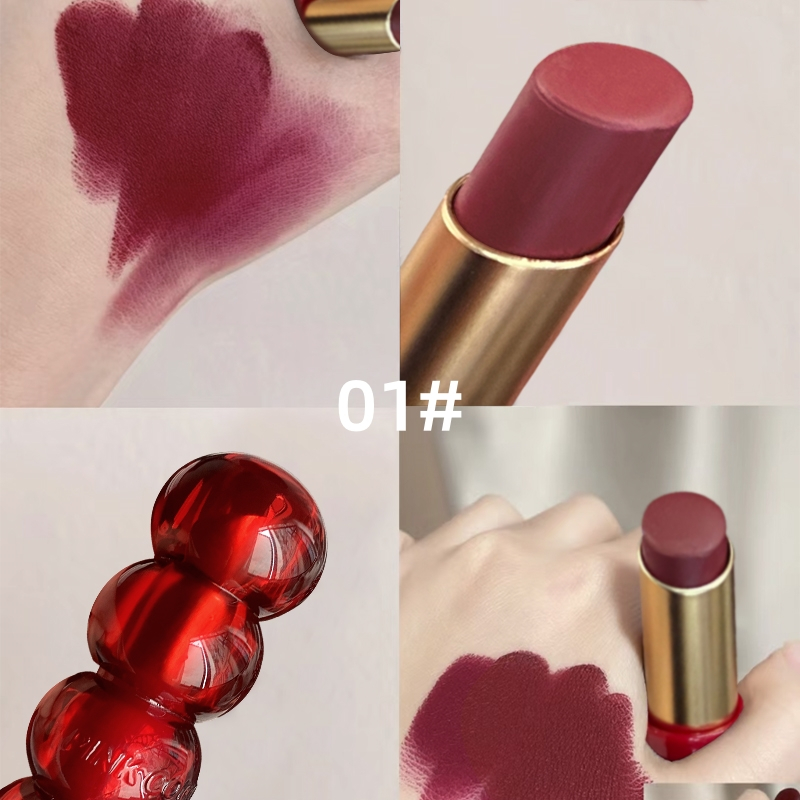Son Môi Pink CoCo Màu Nhung Lì Lâu Trôi Mềm Mịn Cho Học Sinh