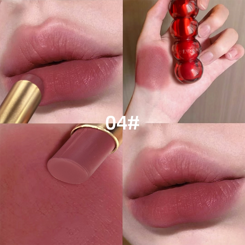 Son Môi Pink CoCo Màu Nhung Lì Lâu Trôi Mềm Mịn Cho Học Sinh
